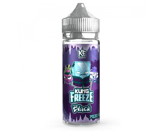 Black ZHC 100ml Kung Freeze Kung Fruits - Cloud Vapor