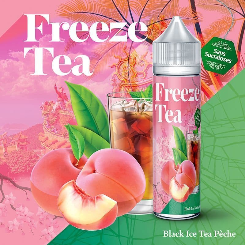 Black Ice Tea Pêche 50ml