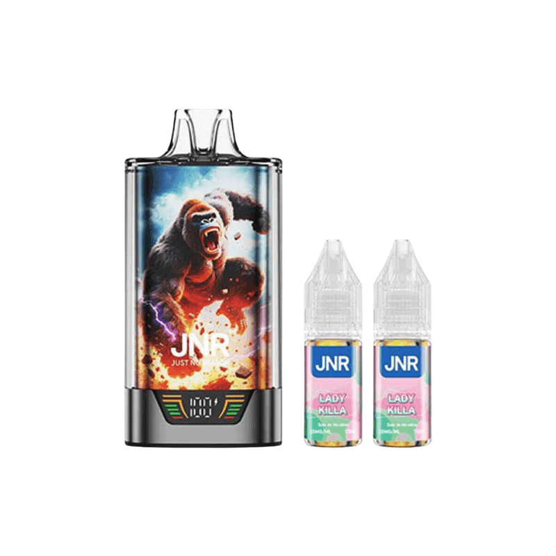 Kit Gorilla X 43000 1000mah 15ml (2x10ml 20mg) JNR Lady Killa